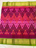 Nitya handloom softsilk saree - Pochampally design