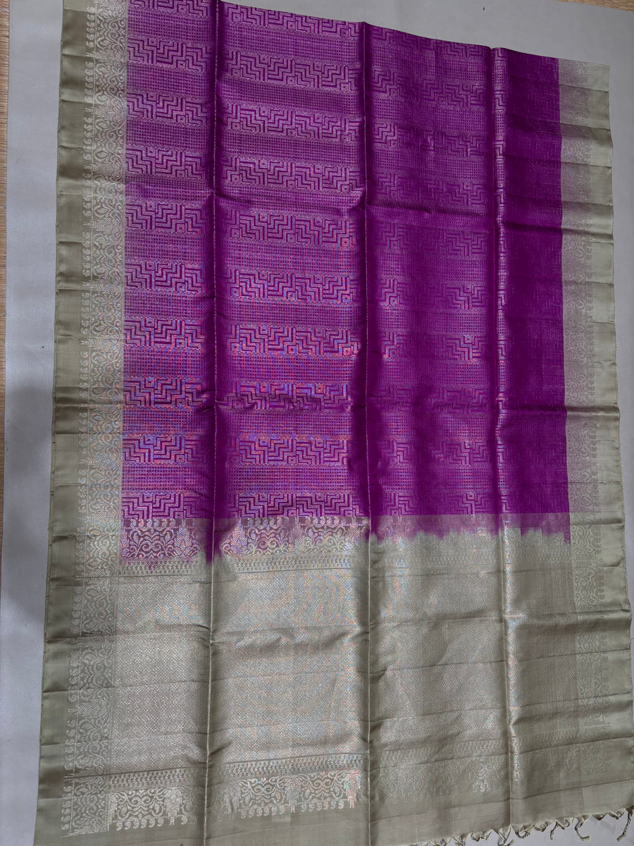 Tavishi handloom softsilk saree - Pure silk sare