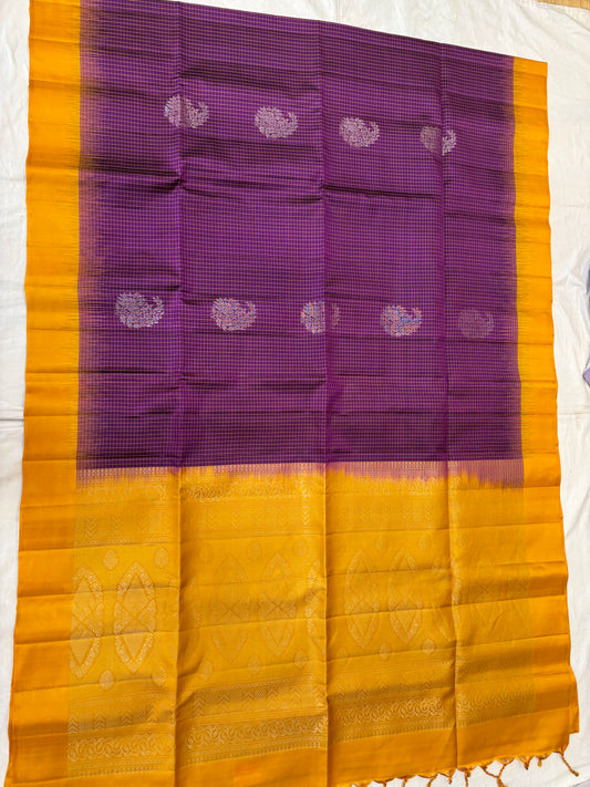 Kani handloom softsilk saree - Pure silk saree