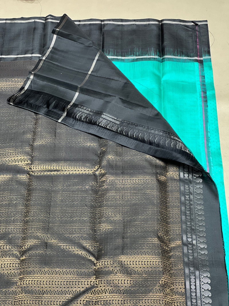 Thanimayil handloom softsilk saree - Pure silk saree-AV103