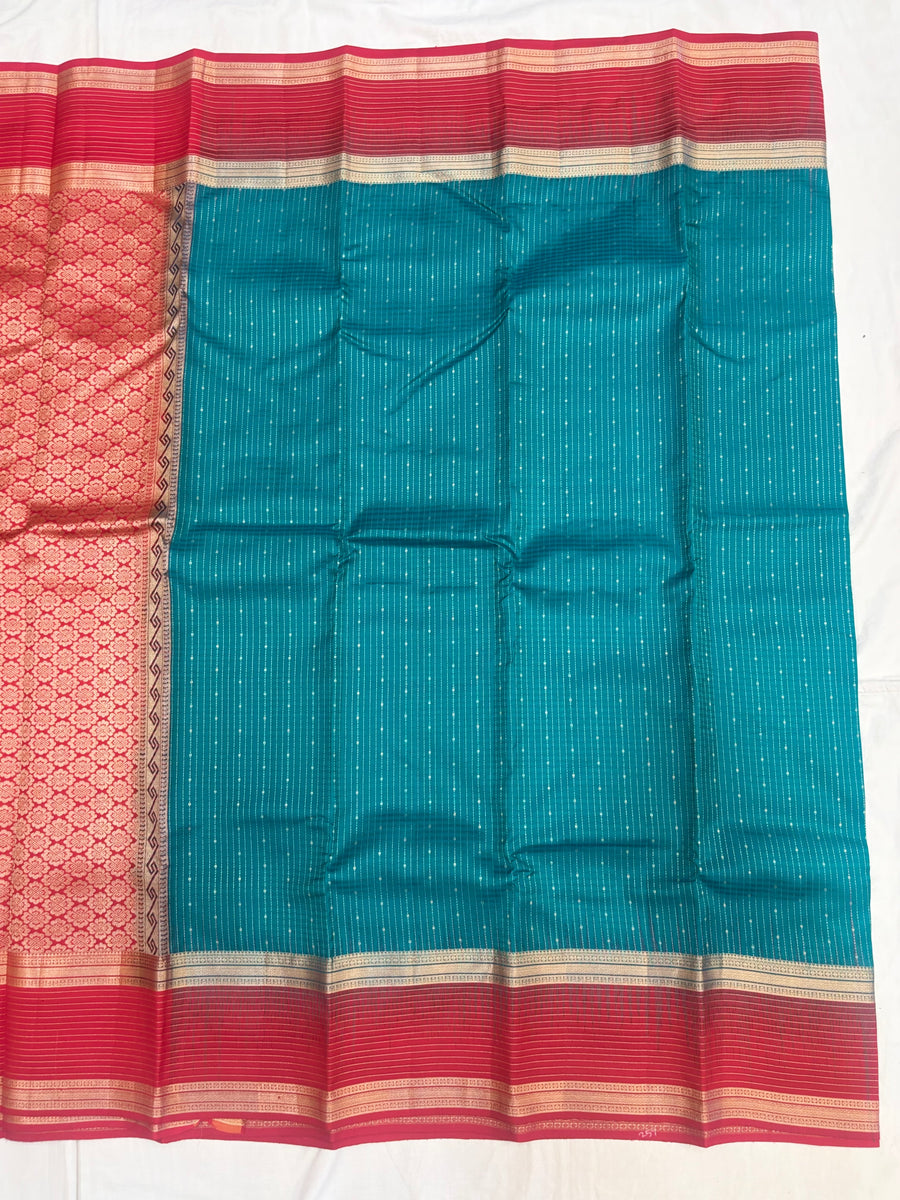 Sharvani handloom softsilk saree - Pure silk saree