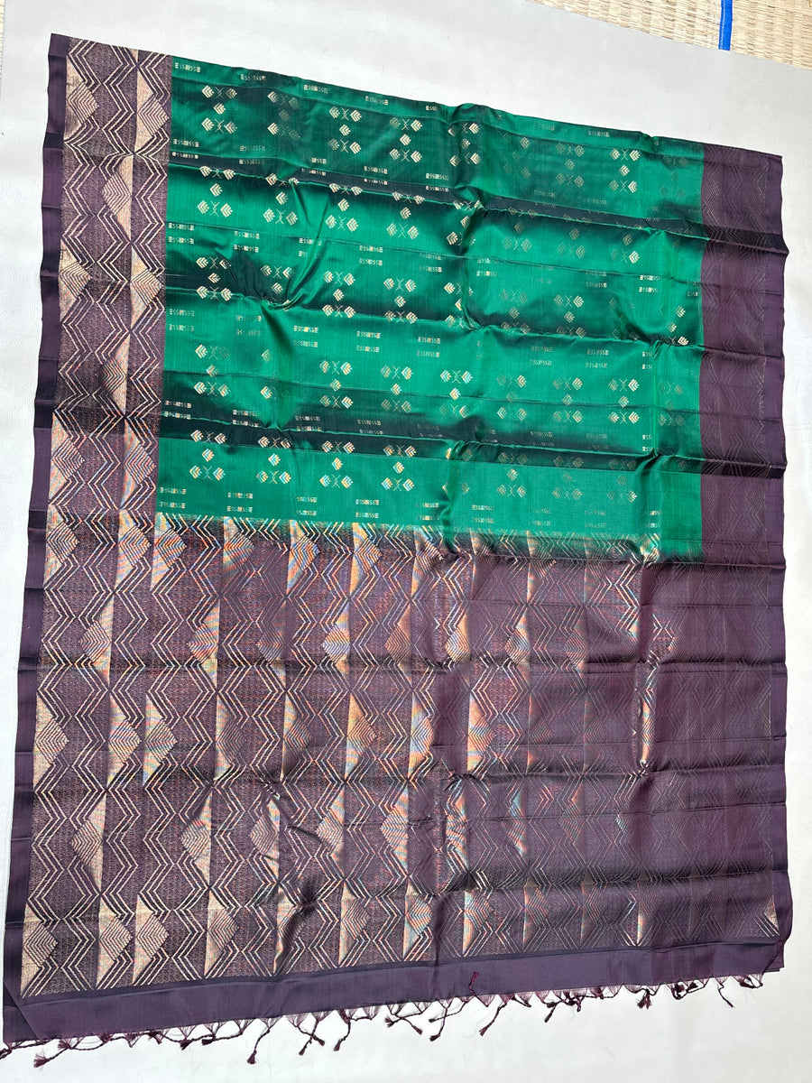 Charitha pure mix handloom softsilk saree