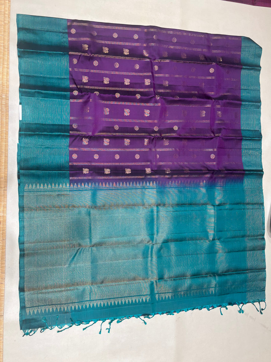Vamika pure mix handloom softsilk saree