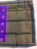 Saira handloom pure mix softsilk saree- BA103