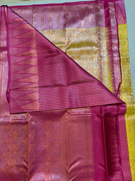 Kiaara Bridal silk saree - Pure silk saree