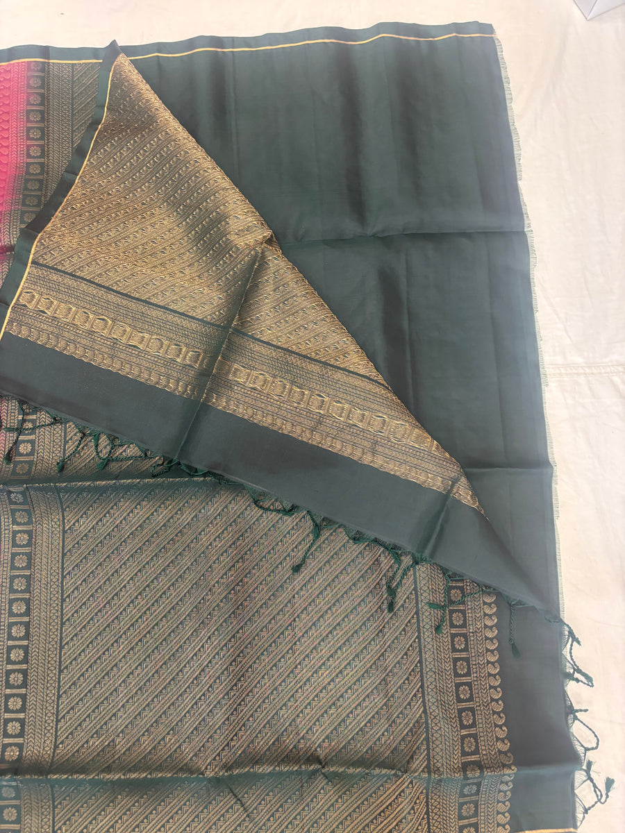 Iyla handloom pure mix softsilk saree - BA103