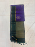 Saira handloom pure mix softsilk saree- BA103