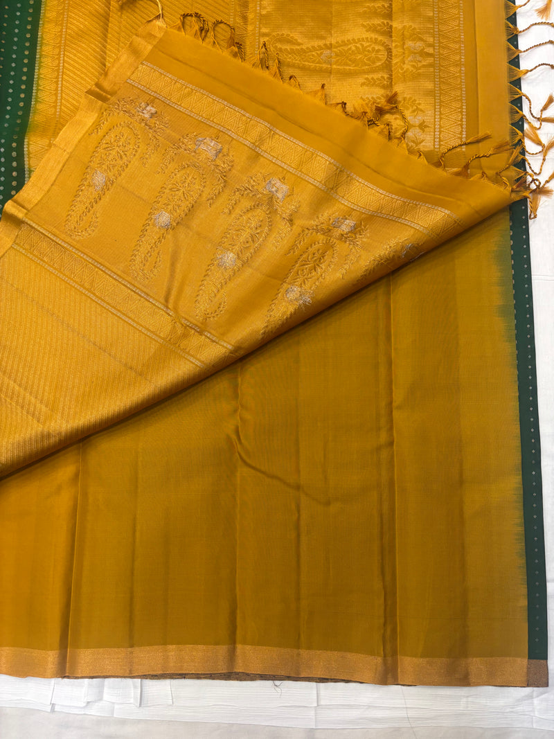 Rishika pure mix softsilk saree