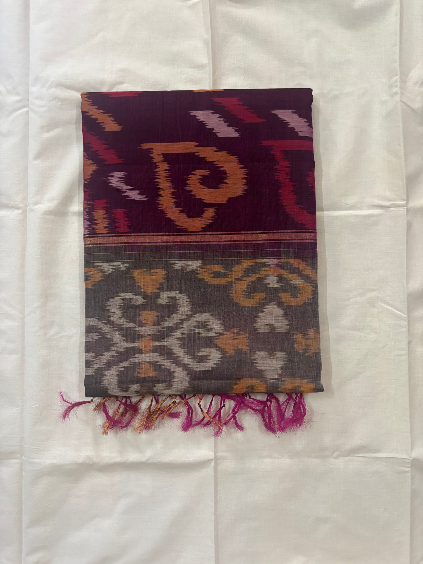 Anicham handloom Kota cotton saree Pochampally design - Kota cotton