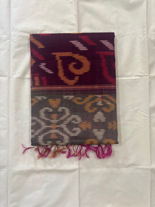 Anicham handloom Kota cotton saree Pochampally design - Kota cotton