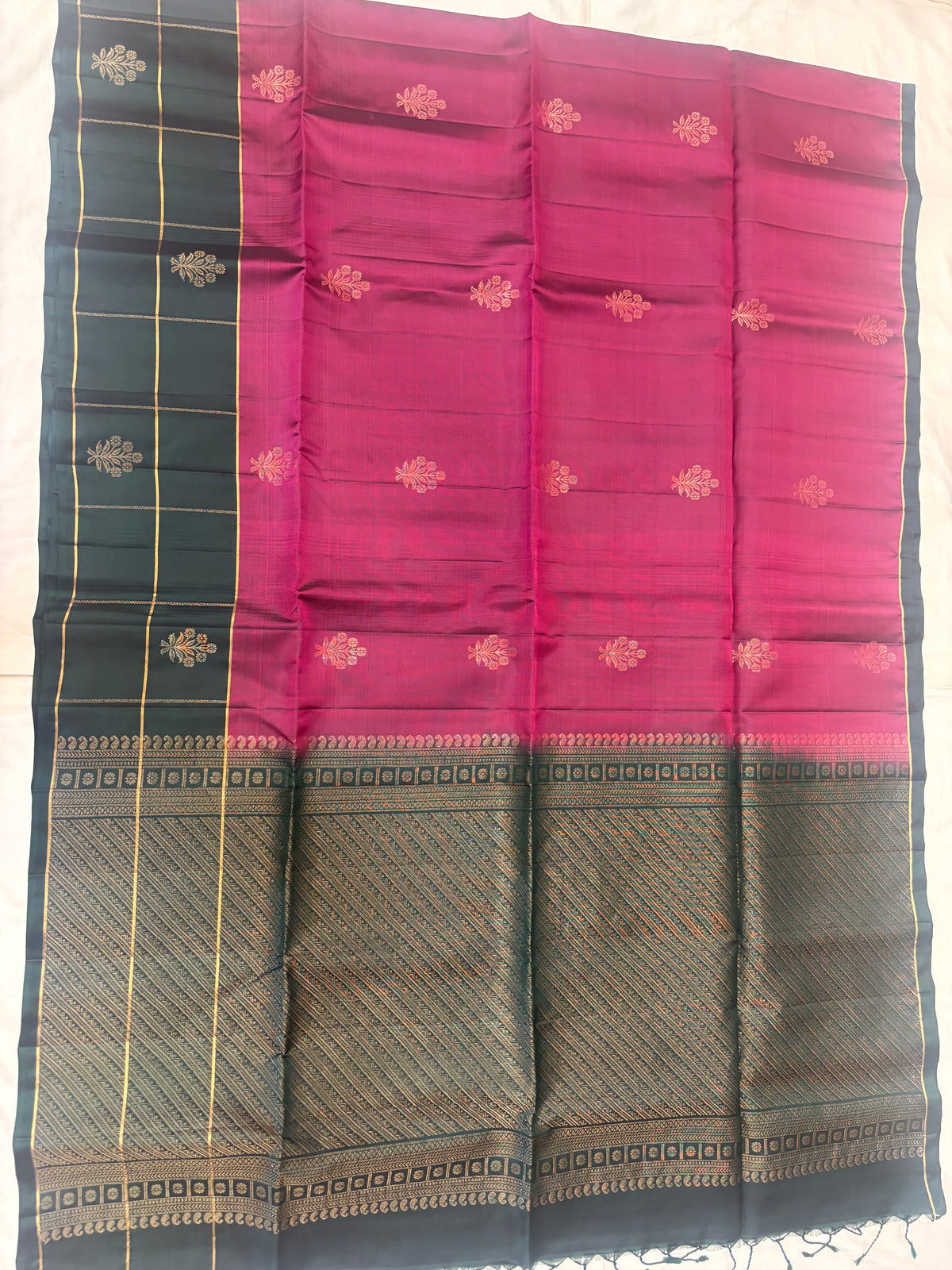 Iyla handloom pure mix softsilk saree - BA103