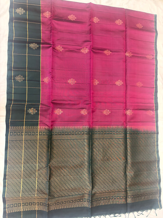 Iyla handloom pure mix softsilk saree - BA103