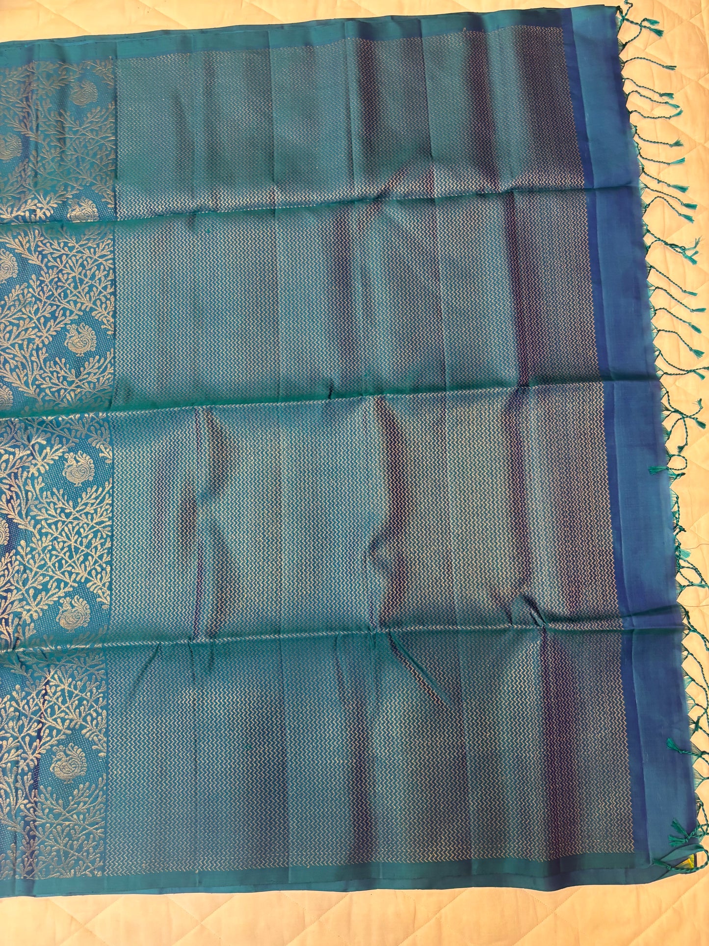 Vaanmozhi handloom softsilk saree - Pure silk saree - allself design