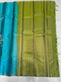 Devika thread checks handloom softsilk saree - Pure silk saree