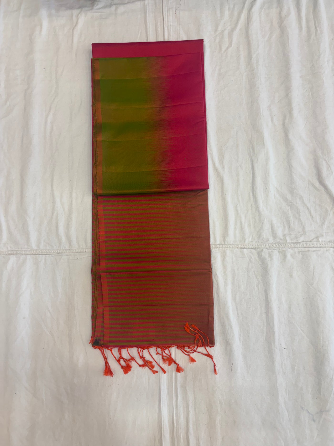 Rukmani pink handloom softsilk saree - Pure silk saree