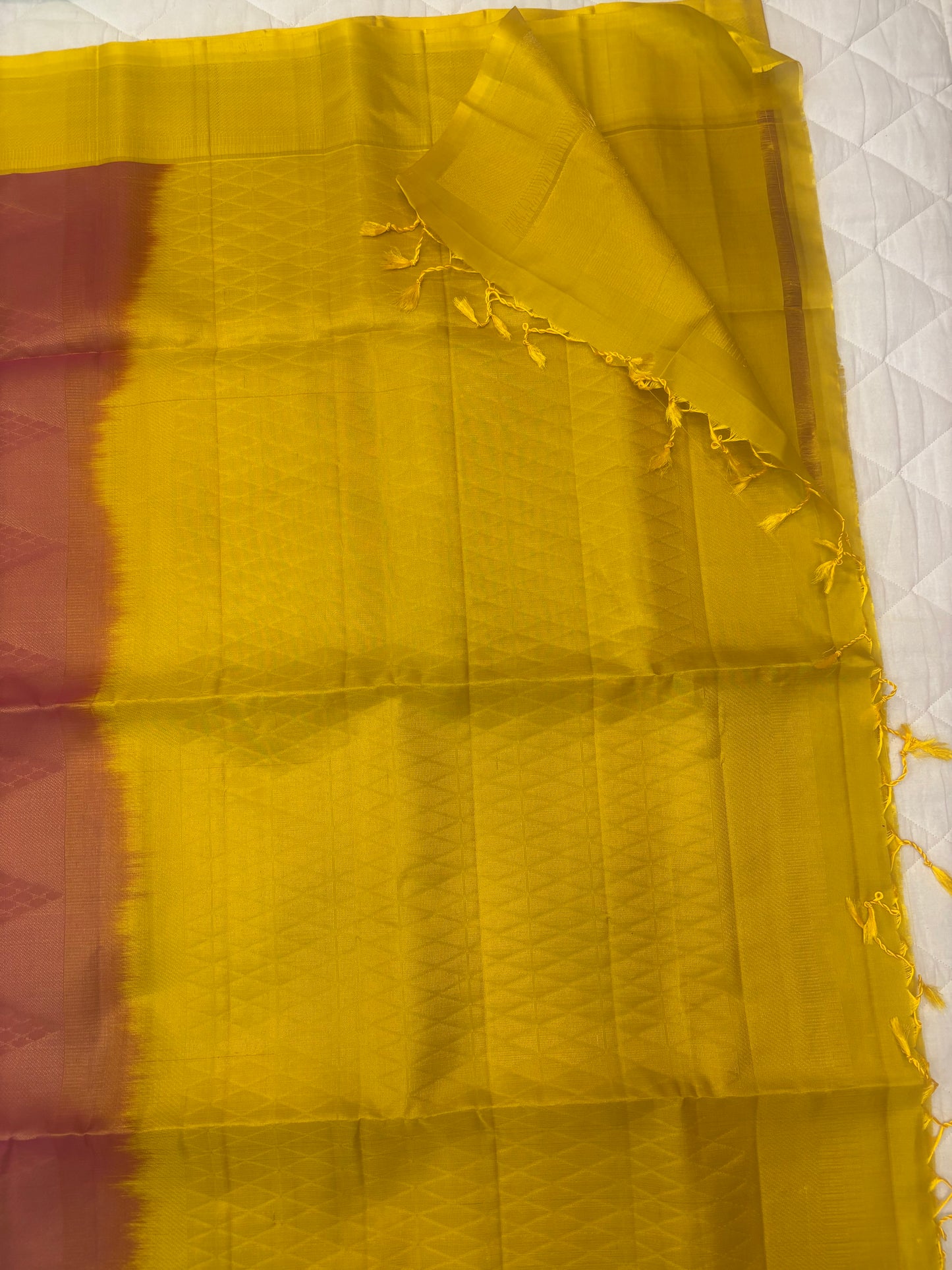 Kanishka onion pink handloom softsilk saree - all self design - Pure silk saree