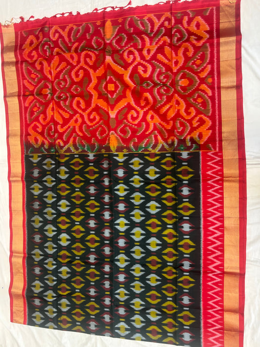 Rishvi handloom softsilk saree - Pochampally design