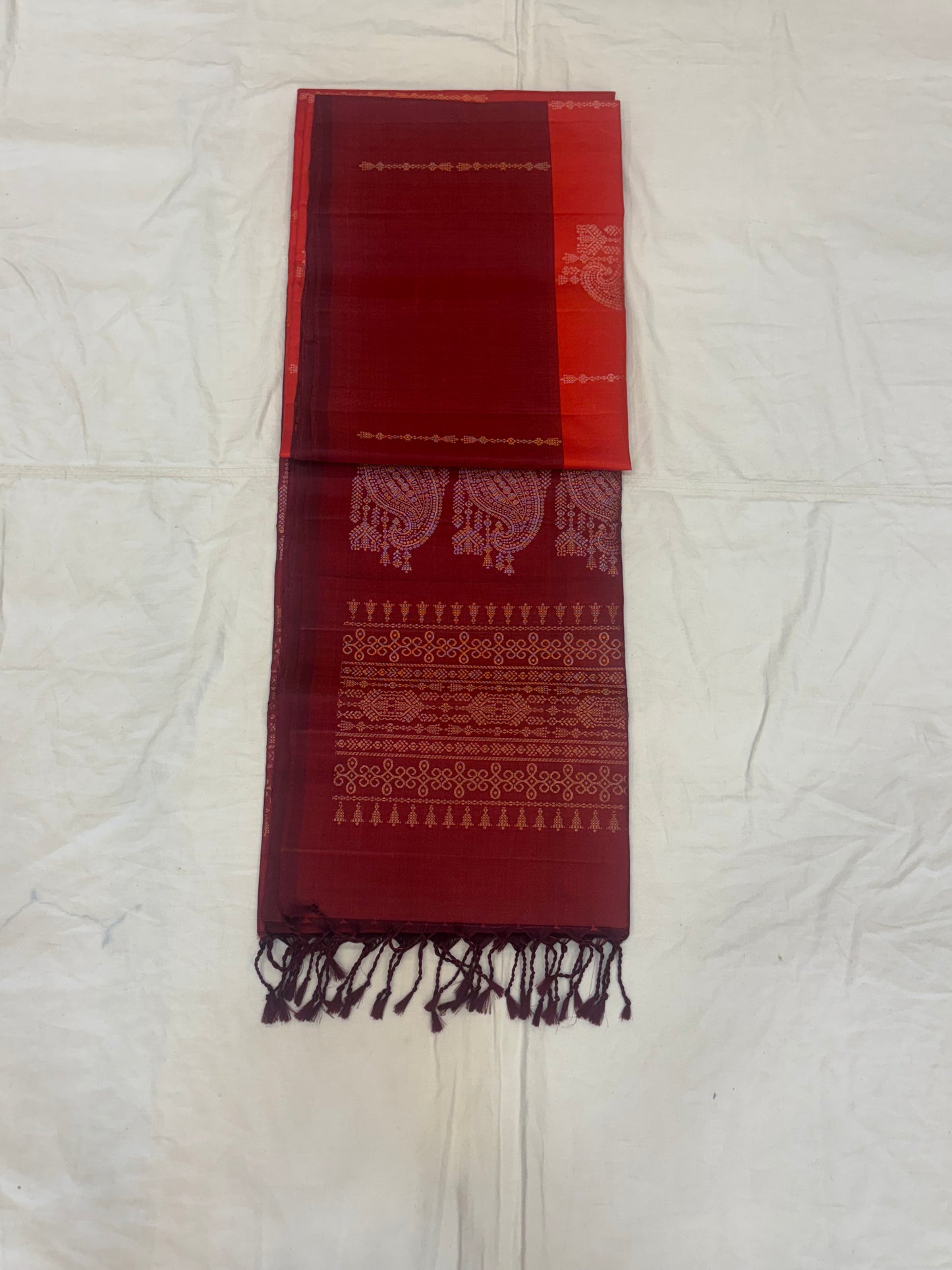 Vennilai handloom softsilk saree - Pure silk saree-AK1120