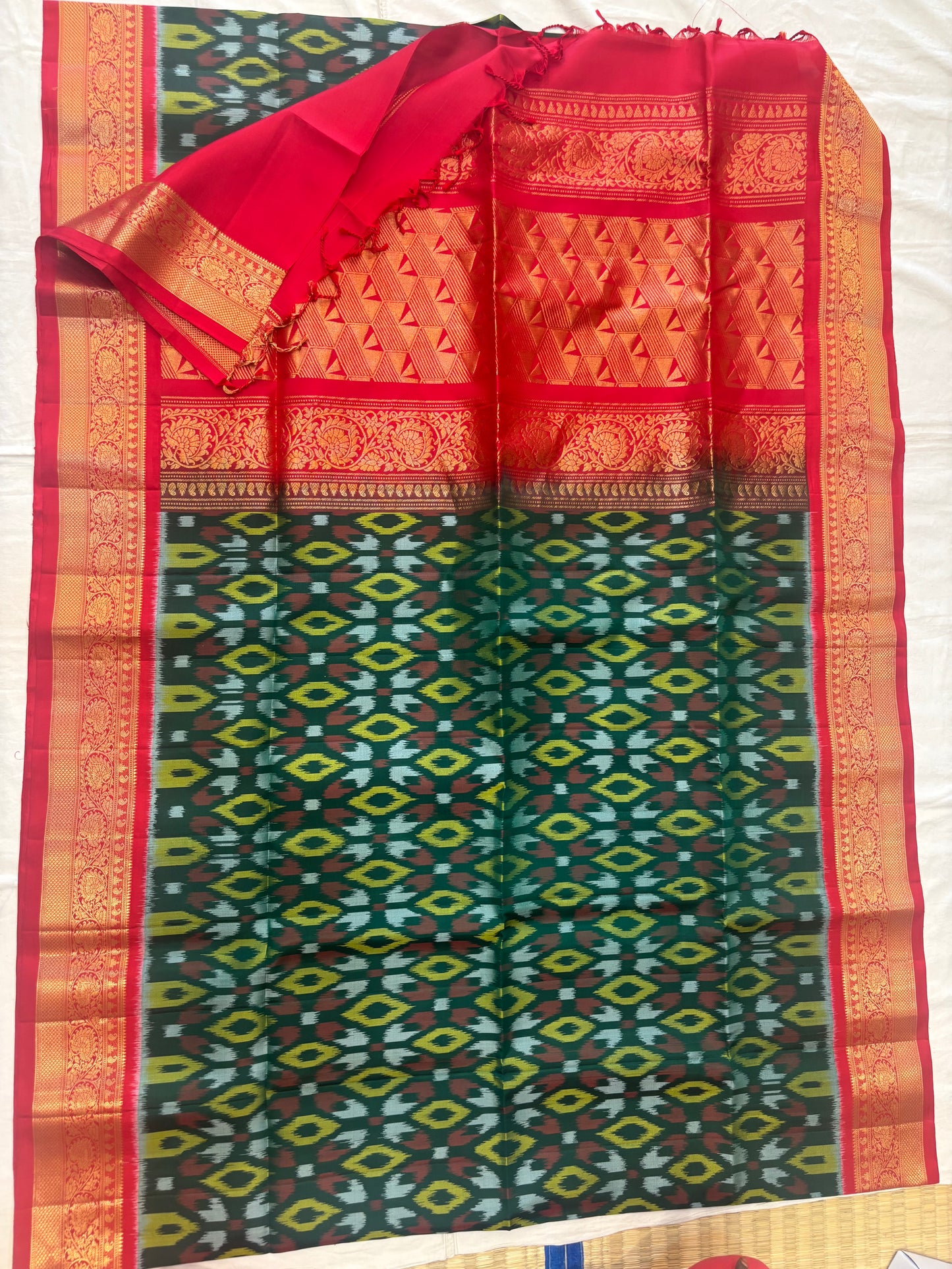 Savishna handloom Pochampally softsilk saree - Pure silk saree