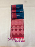 Hridya peacock blue handloom softsilk saree - Pure silk saree