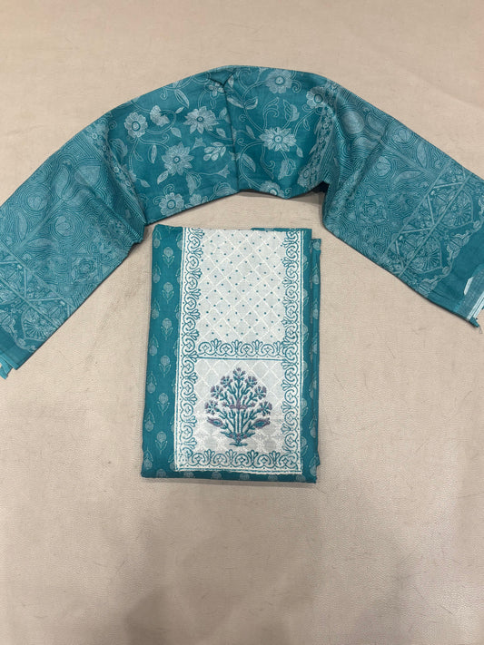 Sowmya pure cotton salwar suit material