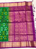 Anvya handloom softsilk saree - Pochampally design