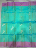 Mayuri green handloom softsilk saree - Pure silk saree