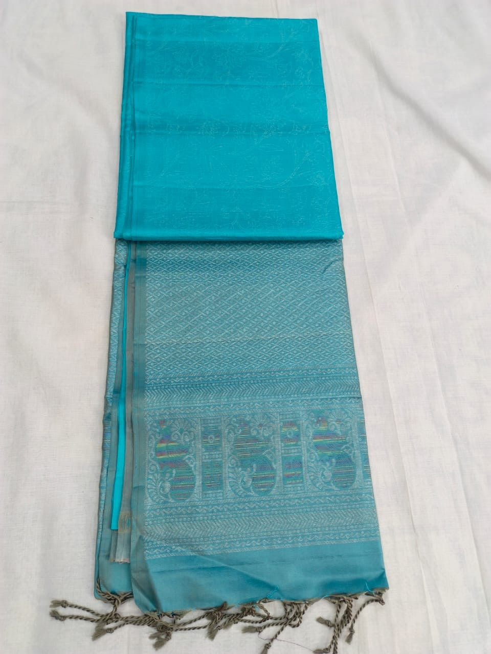 Mayavina handloom softsilk saree - Pure silk saree-AK1105