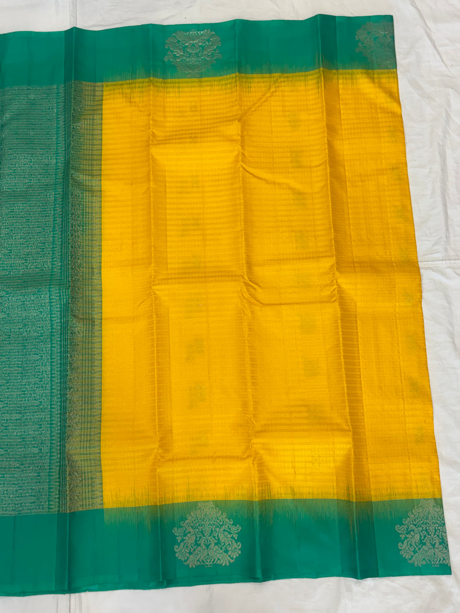 Sharvani handloom softsilk saree - Pure silk saree- GA105