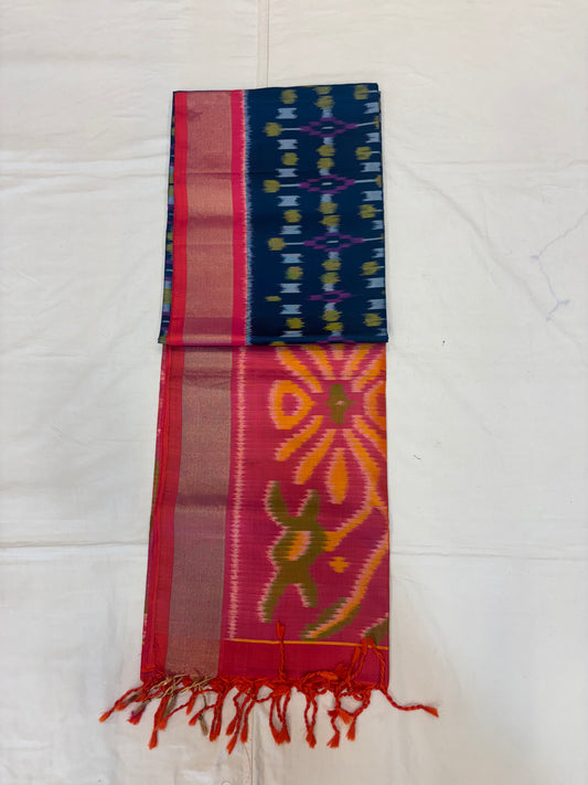 Abinayam handloom Pochampally softsilk saree - Pure silk saree