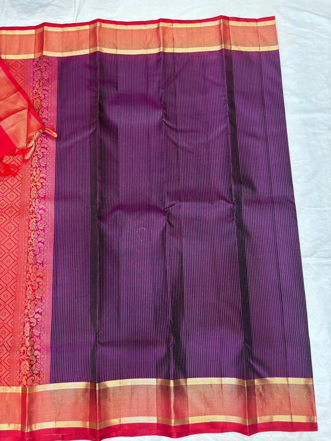 Amrudha handloom softsilk saree - Pure silk saree-AK1109-AV101