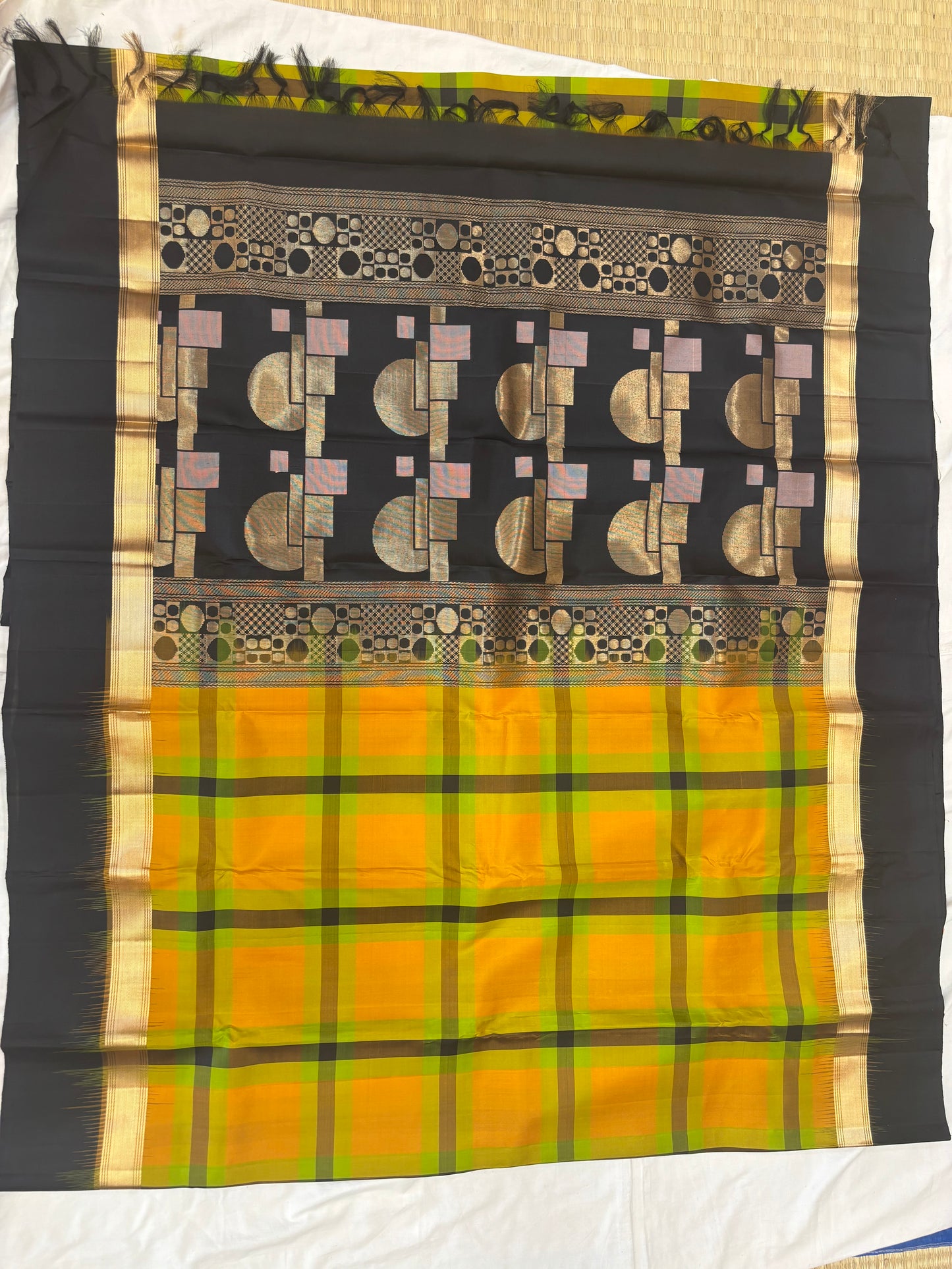 Anbika handloom softsilk saree - Pure silk saree-AK1114