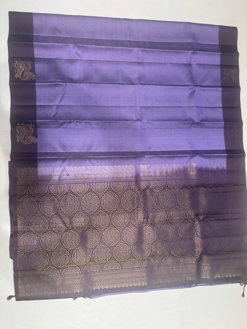 Mugilini vaira oosi handloom softsilk saree - Pure silk saree-WGV1101