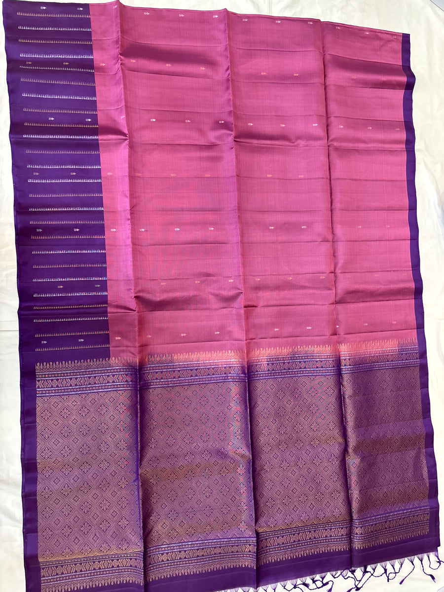 Venba handloom pure mix softsilk saree - BA103
