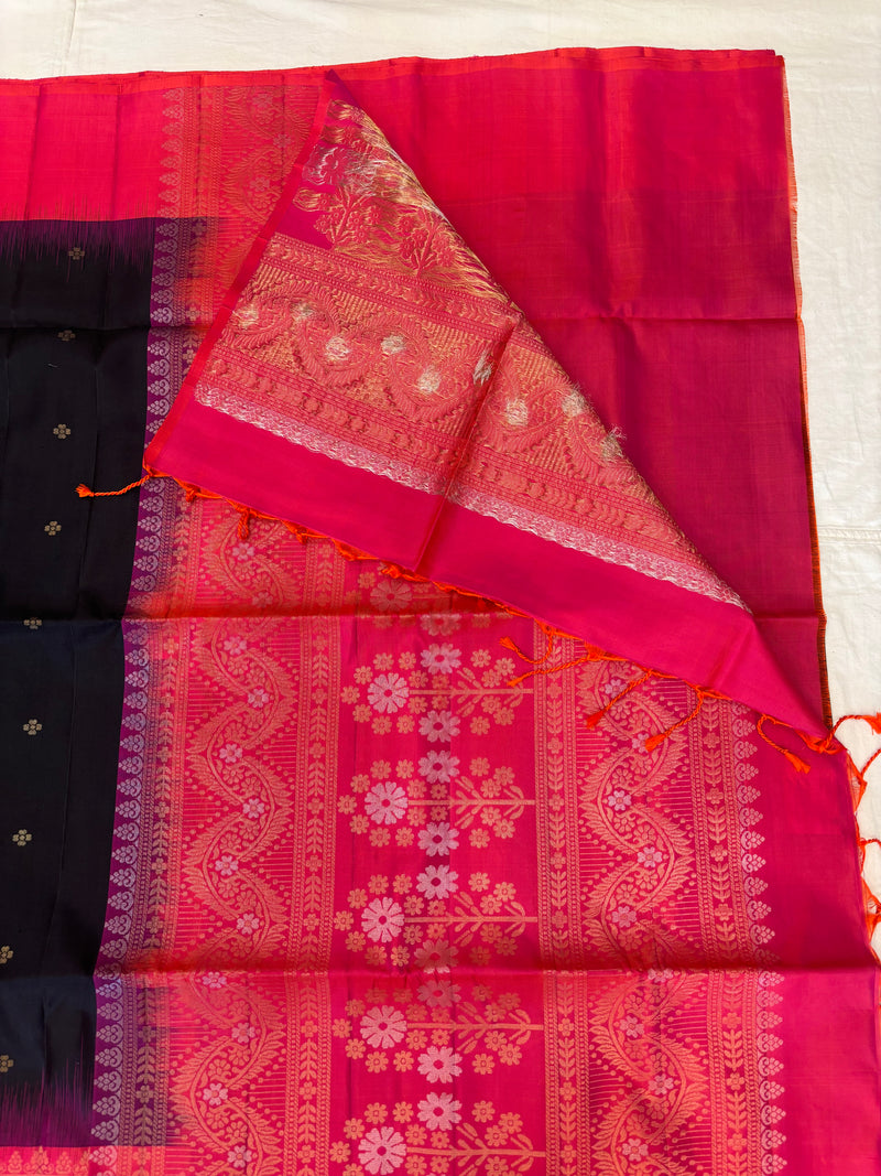 Ojasvi handloom softsilk saree - Pure silk saree