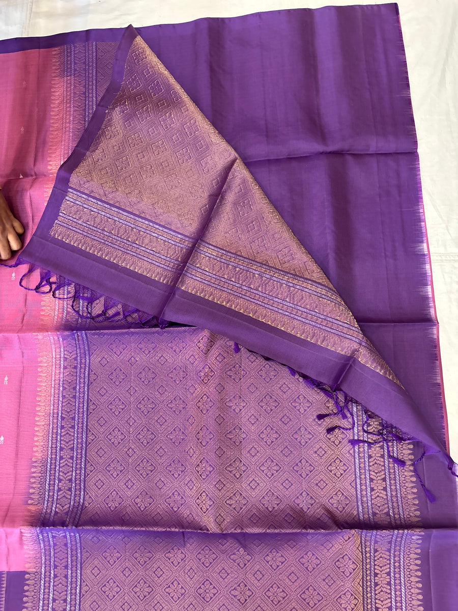 Venba handloom pure mix softsilk saree - BA103