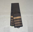 Ranjani black micro checked softsilk saree - Pure silk saree-AK1118