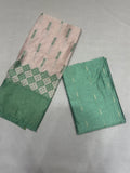 Nivriti raw silk green salwar suit