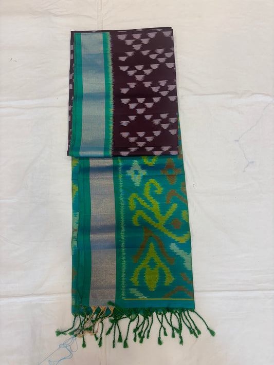 Taniya handloom Pochampally softsilk saree - Pure silk saree
