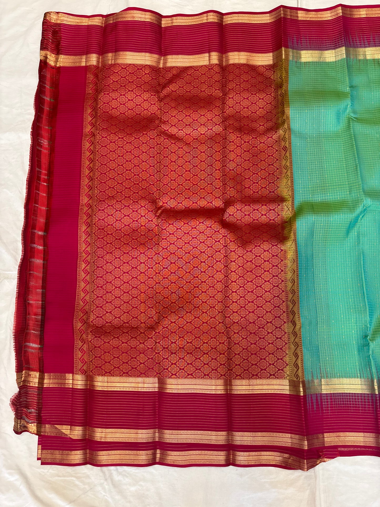 Niranjana handloom softsilk saree - Pure silk saree-AK1110