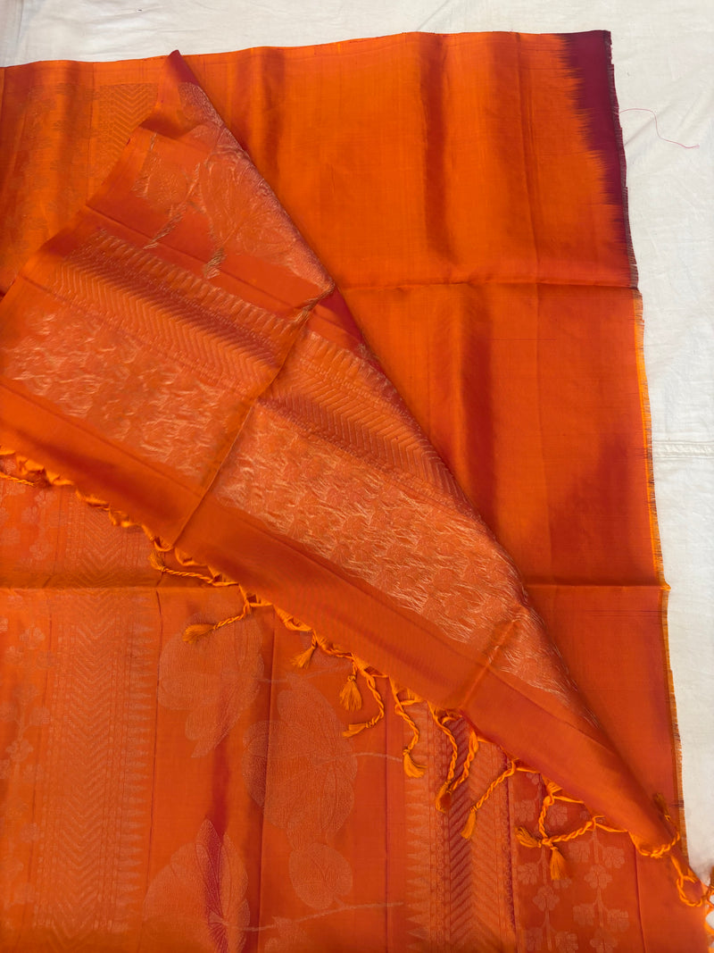 Aheli handloom pure mix softsilk saree - BA103