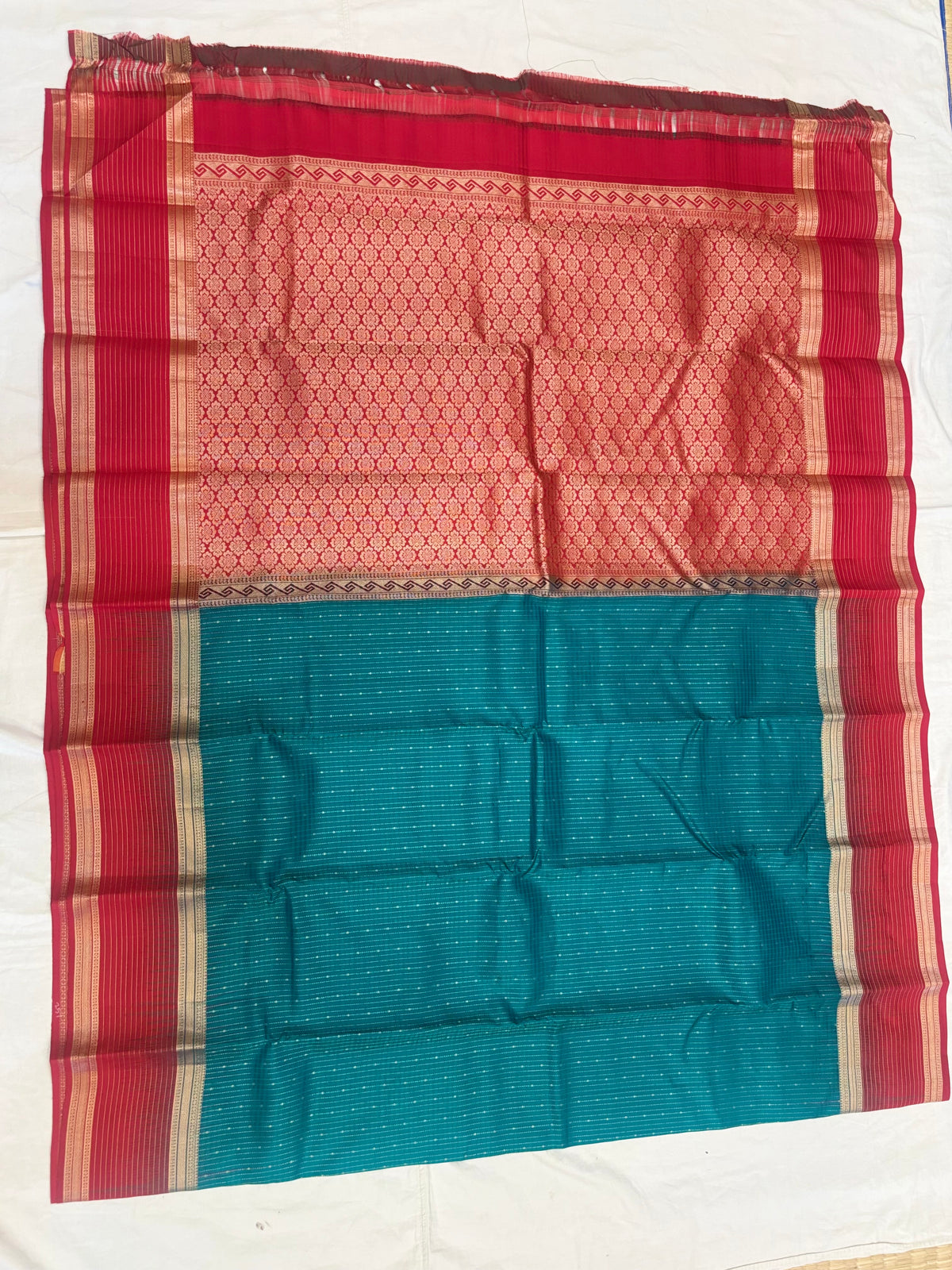 Sharvani handloom softsilk saree - Pure silk saree