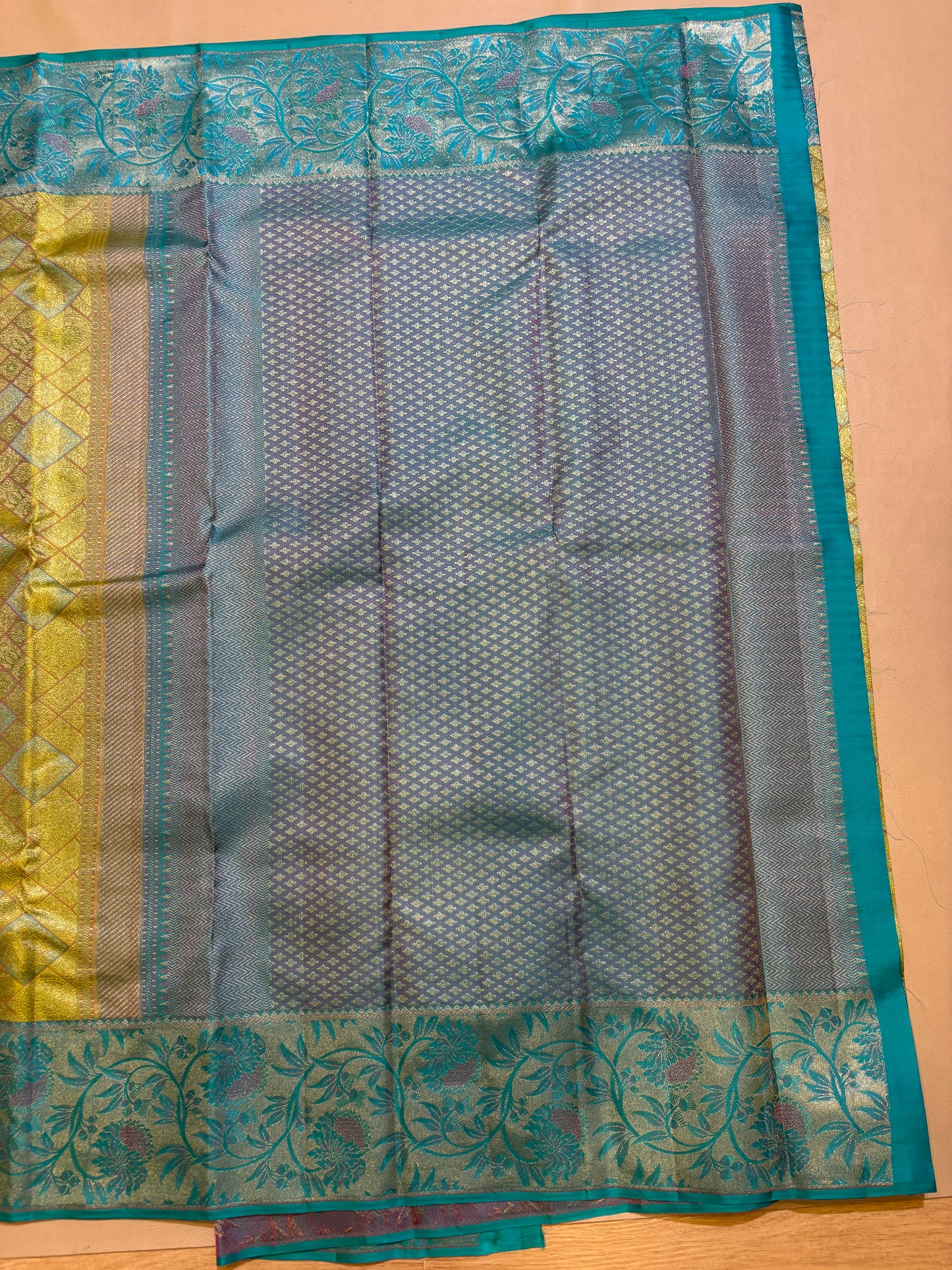 Ameya handloom Bridal silk saree - Pure silk saree