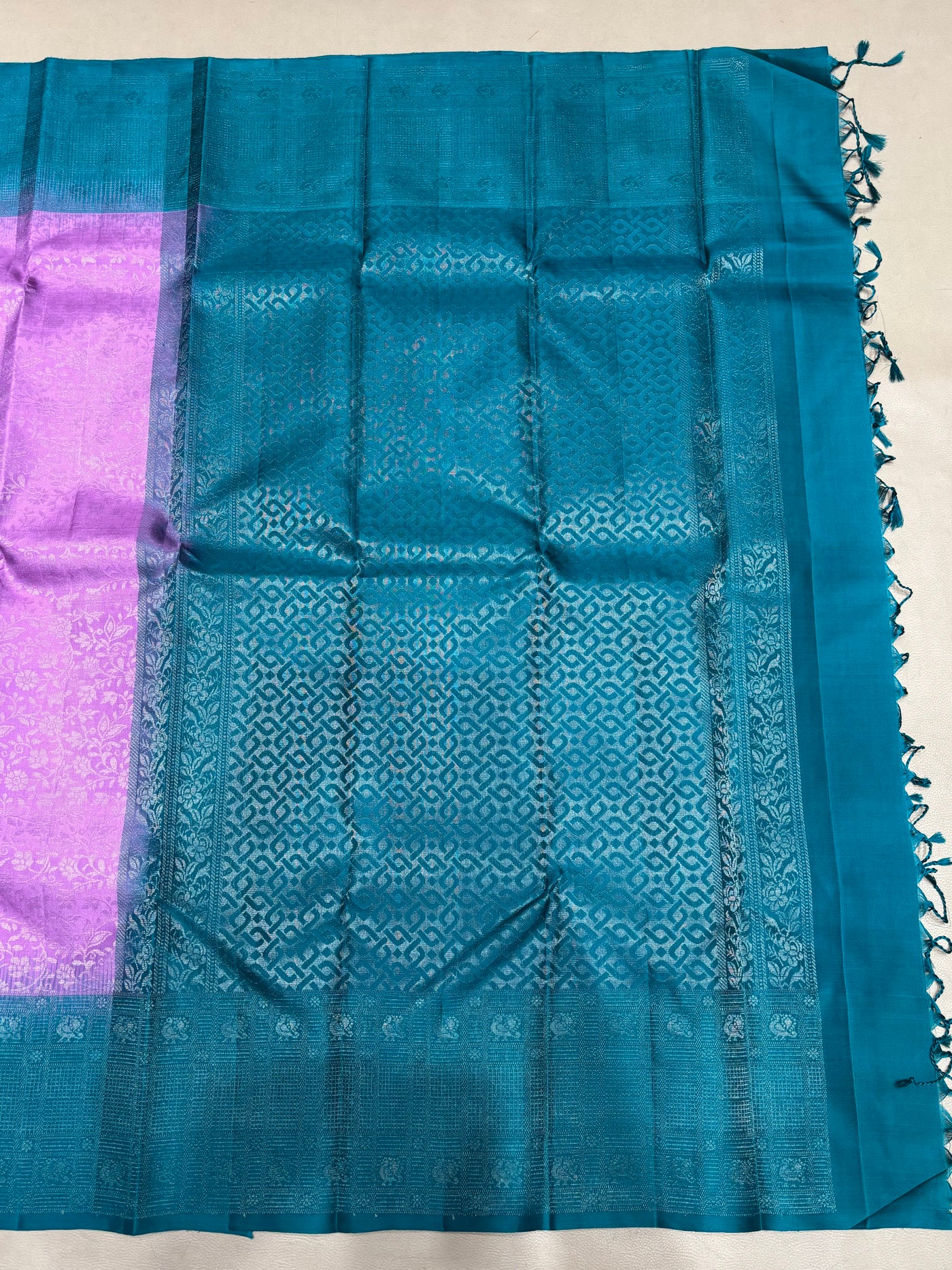 Oorja all self handloom softsilk saree - Pure silk saree