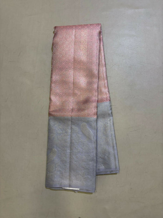 Yutika handloom Bridal softsilk saree - Pure silk saree