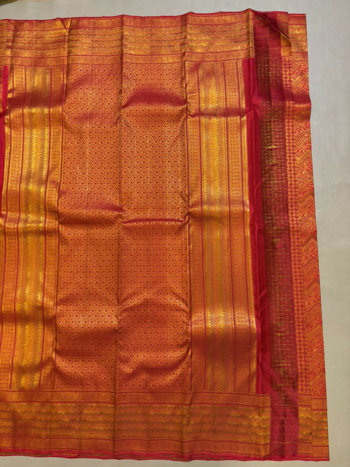 Ashritha Bridal silk saree - Pure silk saree