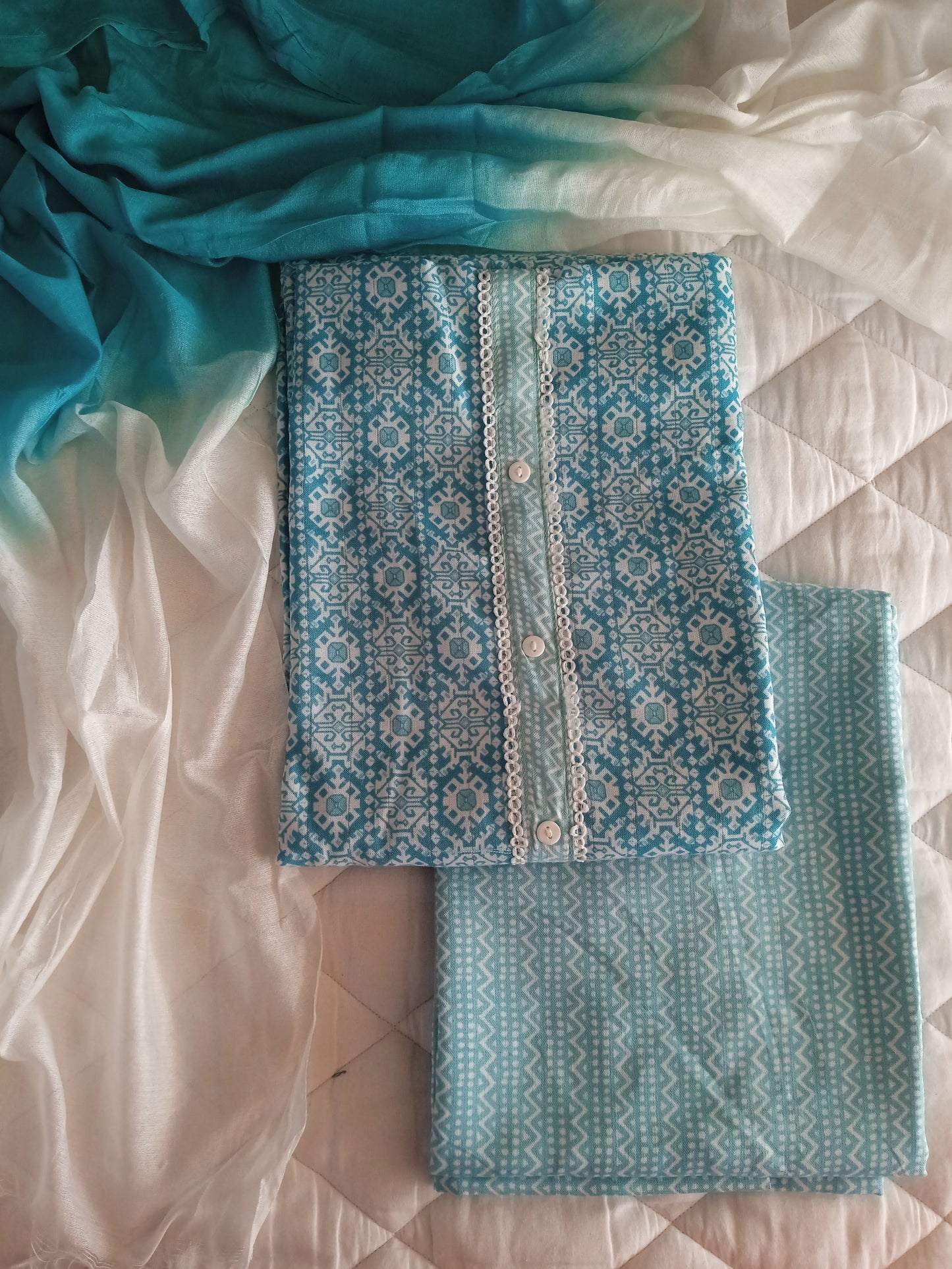 Block Print Salwar