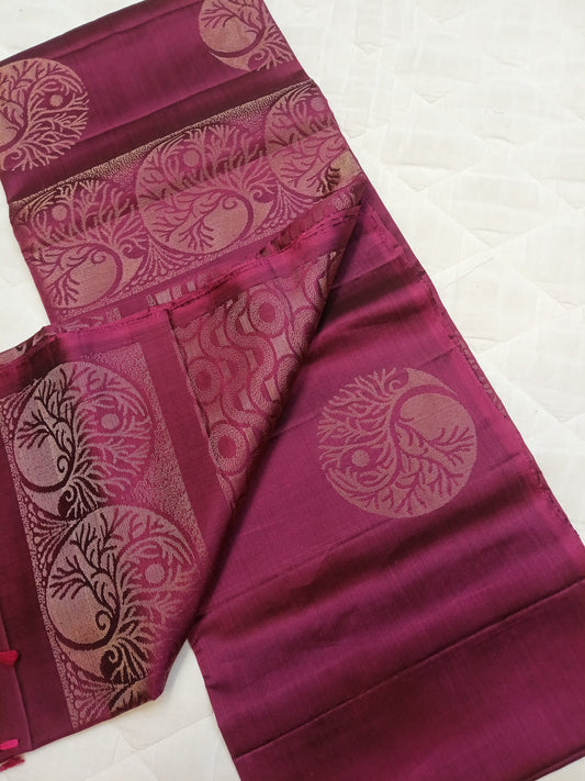 Soft Silk Maram Butta - handloom softsilk saree - 4 colors