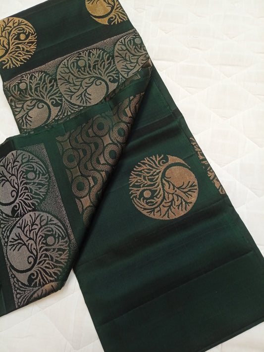 Soft Silk Maram Butta - handloom softsilk saree - 4 colors