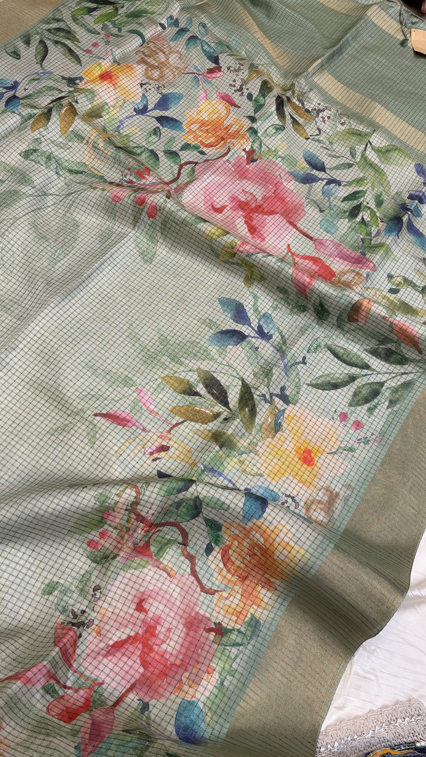 Semi Tussar sarees